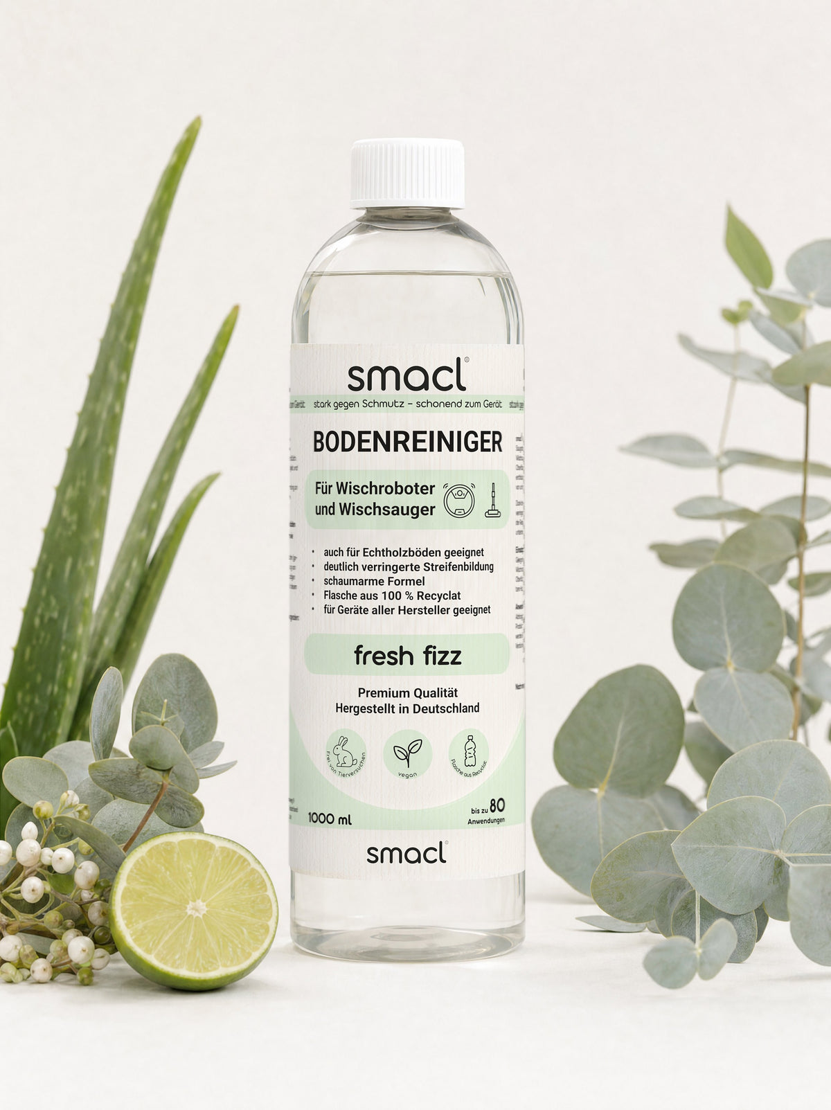 smacl Bodenreiniger fresh fizz, frisch und belebend, 1000 ml