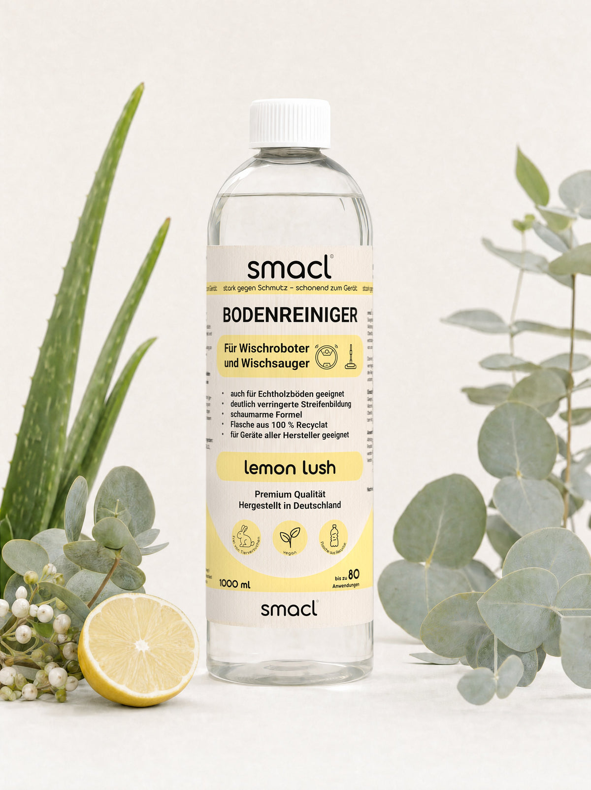 smacl Bodenreiniger lemon lush, zitrisch und sonnig, 1000 ml